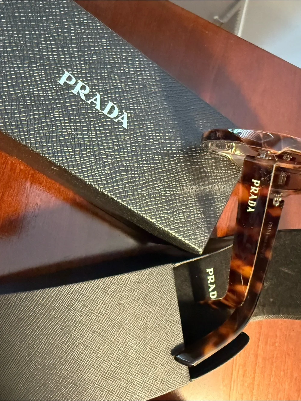 BNIB Designer Inspo PR C05S style Tortoiseshell Sunglasses Unisex Brown Lens